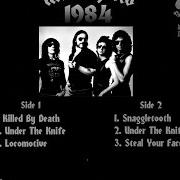 Le texte musical STONE DEAD FOREVER de MOTORHEAD est également présent dans l'album No remorse (1984)