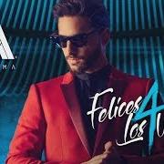 Le texte musical FELICES LOS 4 de MALUMA est également présent dans l'album Felices los 4 (4 versiones) (2017)